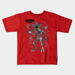 Demogorugon Anatomy Kids T-Shirt